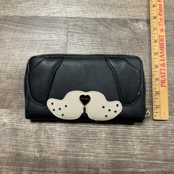 Betsey Johnson Dog Face Wallet - Picture 5 of 8
